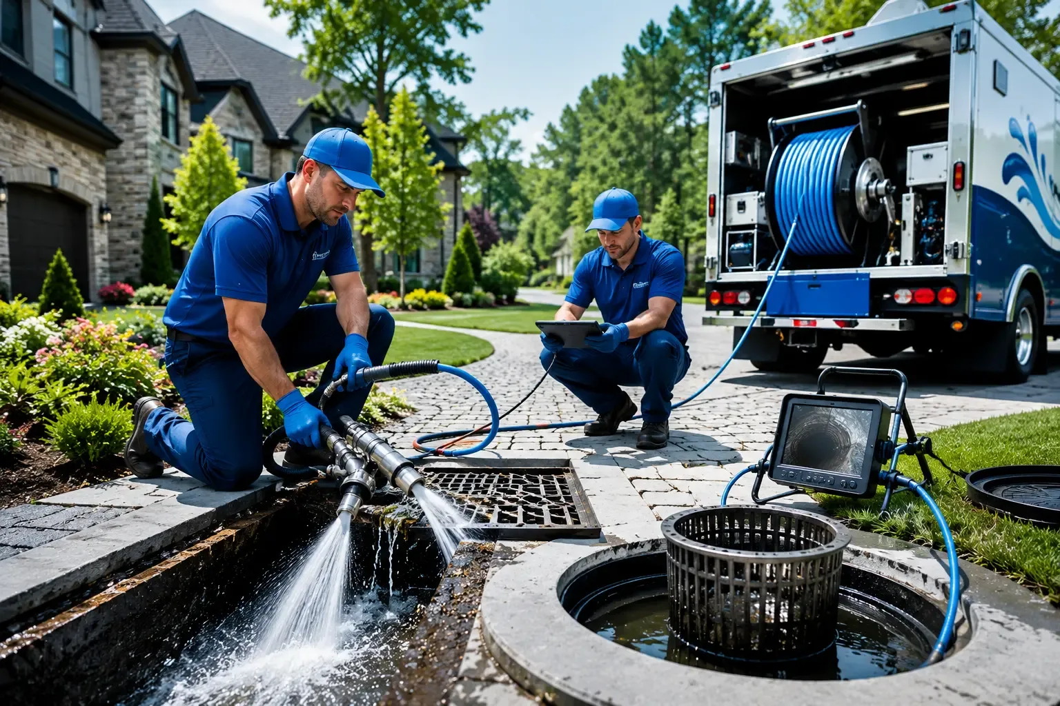 Local outdoor drain cleaning professionals in White Pine, MI